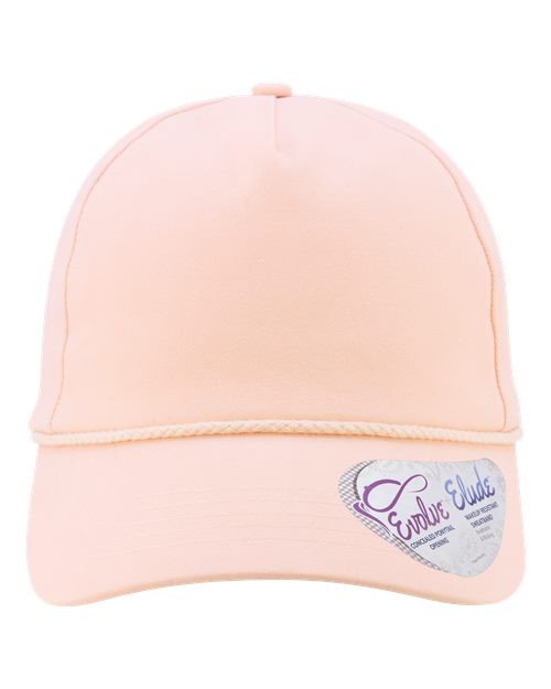Women's Five-Panel Rope Cap - Pink Sorbet/ Floral