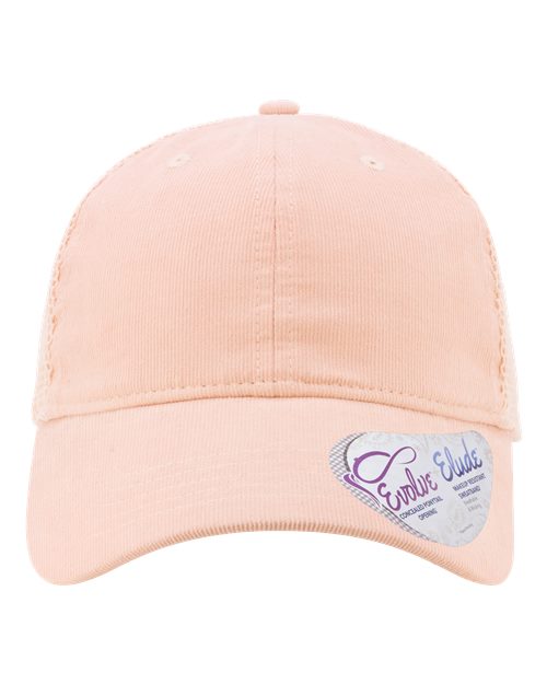 Women's Corduroy Cap - Pink Sorbet/ Floral/ Pink Sorbet