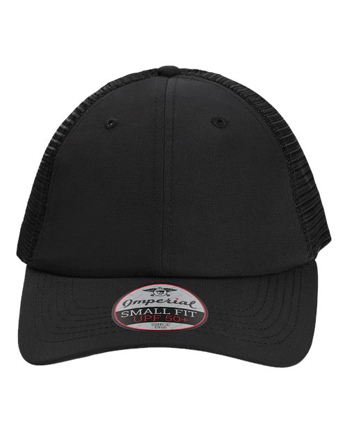 The Hinsen Mesh Back Cap - Black