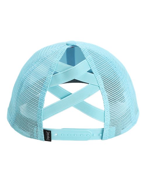 The Hinsen Mesh Back Cap - Light Blue