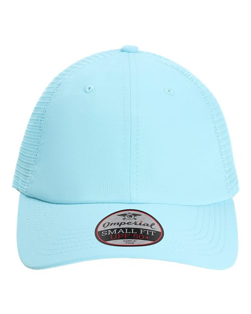 The Hinsen Mesh Back Cap - Light Blue