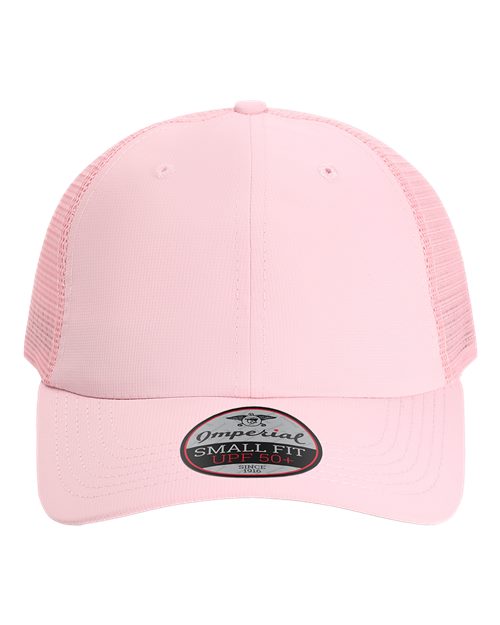 The Hinsen Mesh Back Cap - Light Pink