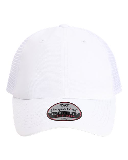 The Hinsen Mesh Back Cap - White