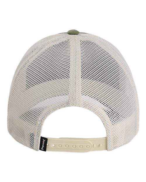 The Gambit Mesh Back Cap - Olive Green/ Stone