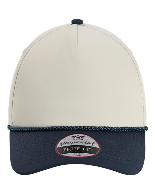 The Wrightson Cap - Putty/ Navy/ Navy