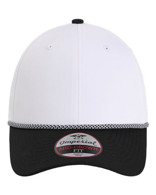 The Wingman Cap - White/ Black/ Black/ White