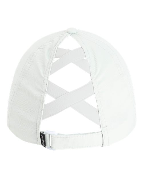 The Hinsen Performance Ponytail Cap - Winter Green