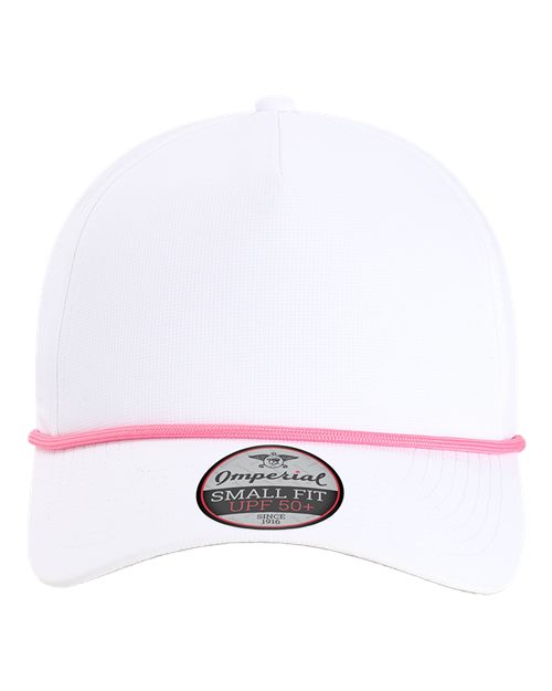 The Corral Cap - White/ Hot Pink
