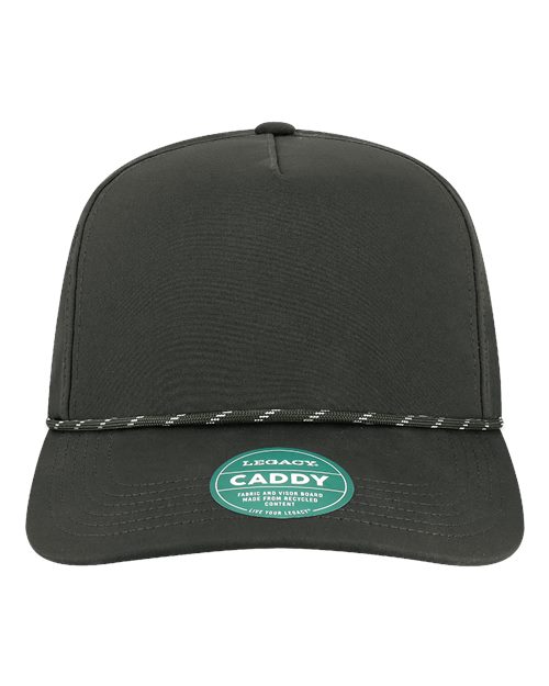 The Caddy Rope Adjustable Cap - Black