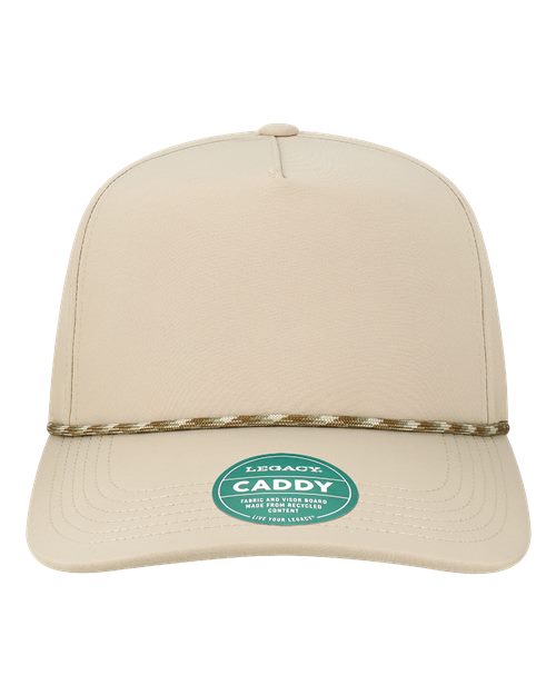 The Caddy Rope Adjustable Cap - Stone