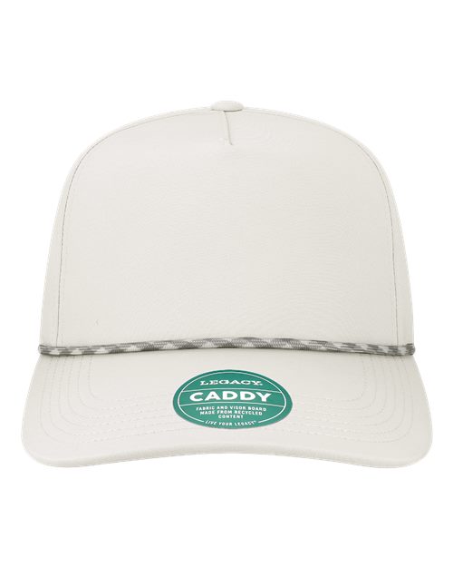 The Caddy Rope Adjustable Cap - White