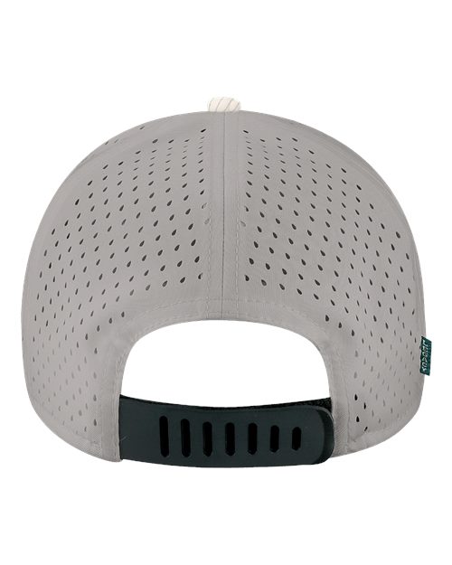 Reclaim Mid-Pro Adjustable Cap - White Grey Topo