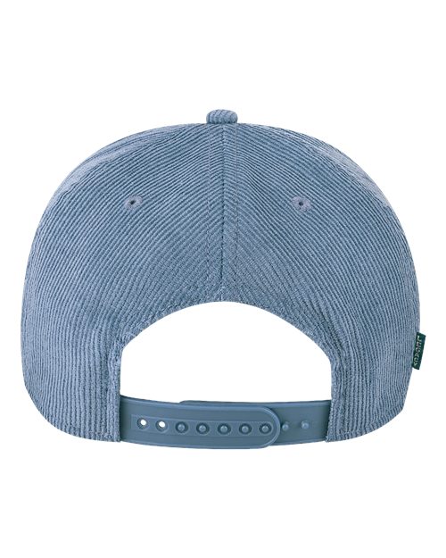 Five-Panel Adjustable Cap - Ocean Corduroy