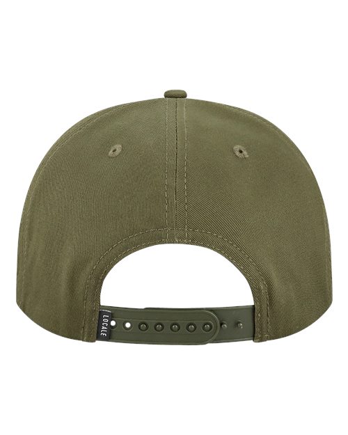 Five-Panel Rope Cap - Olive Green
