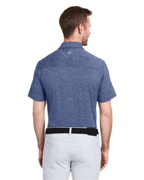 Men's Destin Stripe Sankaty Polo - Blue Depth