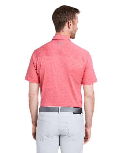 Men's Destin Stripe Sankaty Polo - Lobster Reef