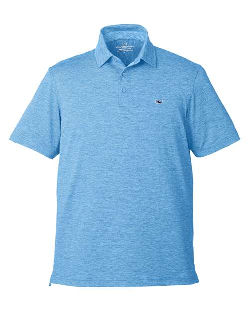 Men's Destin Stripe Sankaty Polo - Ocean Breeze