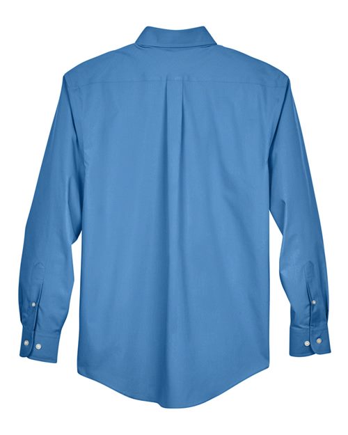 Men's Crown Collection® Broadcloth Woven Dress Shirt - French Blue