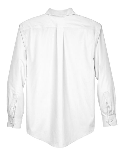 Men's Crown Collection® Broadcloth Woven Dress Shirt - White
