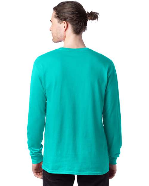 Essential-T Long Sleeve T-Shirt - Athletic Teal