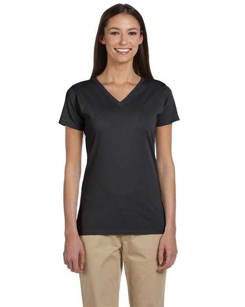 Women's Classic V-Neck T-Shirt - Charcoal