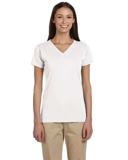 Women's Classic V-Neck T-Shirt - White