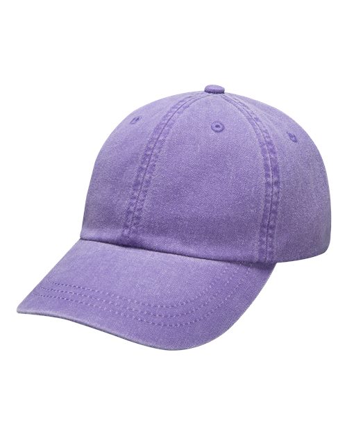 Optimum Pigment-Dyed Dad Hat - Grape