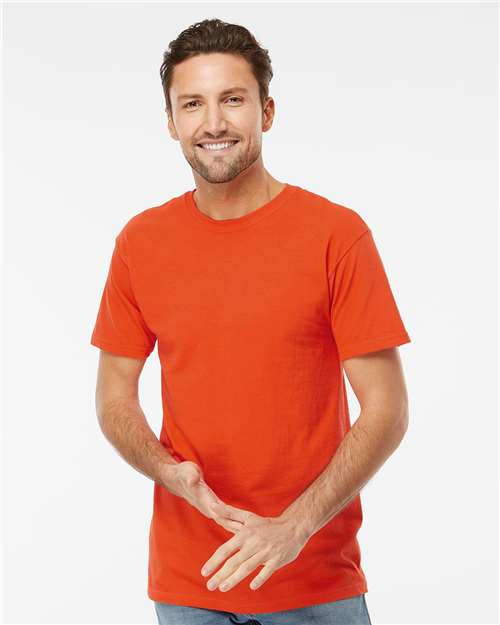 Men's Gold Soft Touch T-Shirt - Burnt Orange