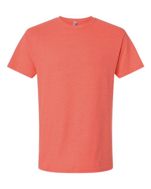 Men's Gold Soft Touch T-Shirt - Heather Coral