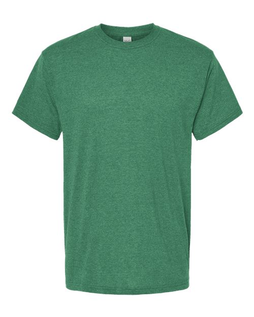Men's Gold Soft Touch T-Shirt - Heather Kelly Green