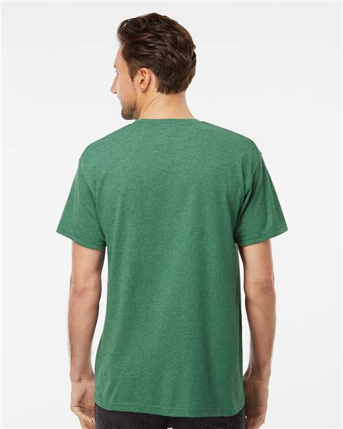 Men's Gold Soft Touch T-Shirt - Heather Kelly Green