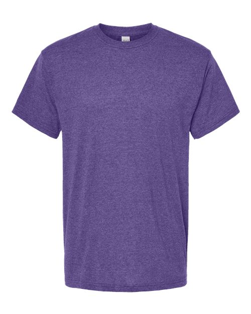 Men's Gold Soft Touch T-Shirt - Heather Purple