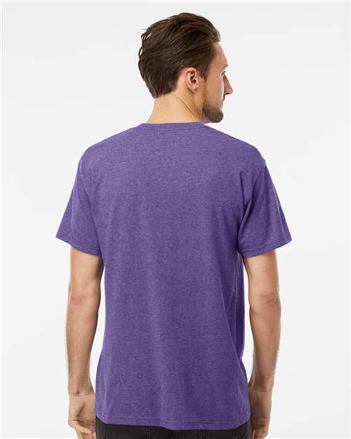 Men's Gold Soft Touch T-Shirt - Heather Purple
