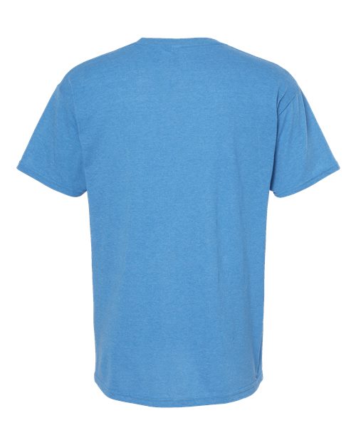 Men's Gold Soft Touch T-Shirt - Heather Turquoise