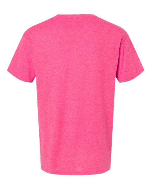 Men's Gold Soft Touch T-Shirt - Neon Pink