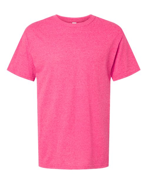 Men's Gold Soft Touch T-Shirt - Neon Pink