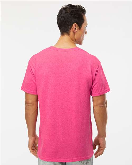 Men's Gold Soft Touch T-Shirt - Neon Pink
