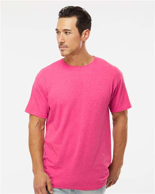 Men's Gold Soft Touch T-Shirt - Neon Pink