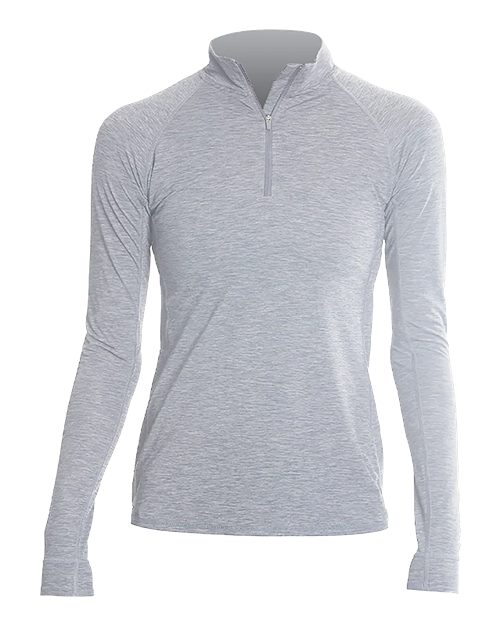 Women's Flight Tech Quarter-Zip Pullover - Alloy Heathered