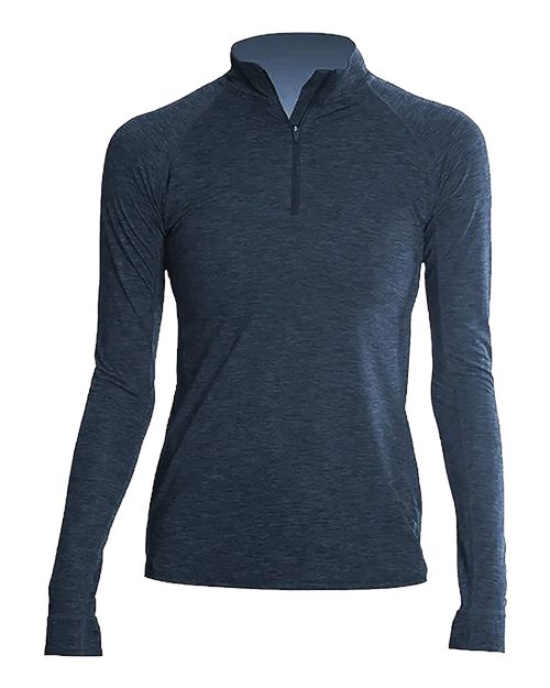 Women's Flight Tech Quarter-Zip Pullover - Midnight Heathered