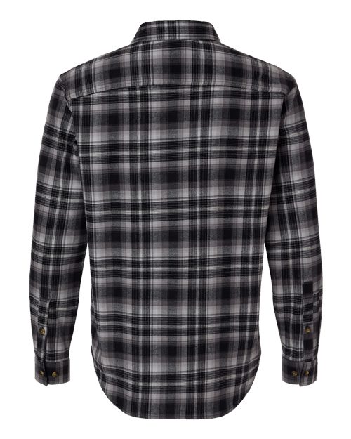 Men's Cornell Woods™ Flannel Shirt - Black Backland Tartan