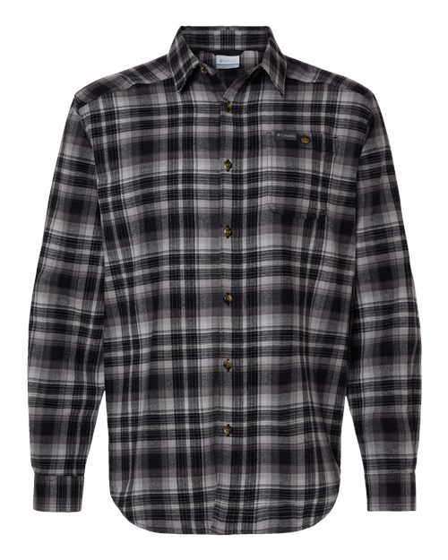 Men's Cornell Woods™ Flannel Shirt - Black Backland Tartan