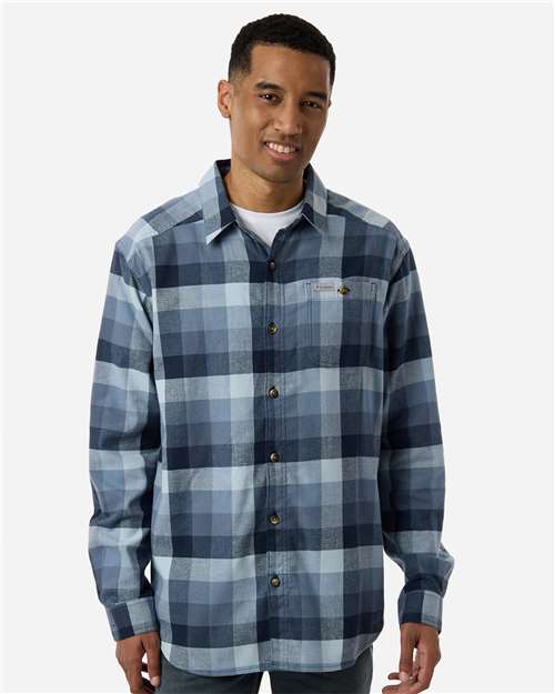 Men's Cornell Woods™ Flannel Shirt - Collegiate Navy Multi Buffalo Check