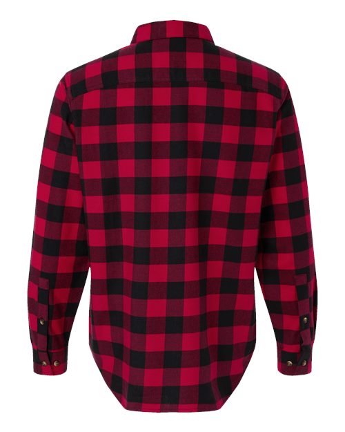 Men's Cornell Woods™ Flannel Shirt - Mountain Red Buffalo Check