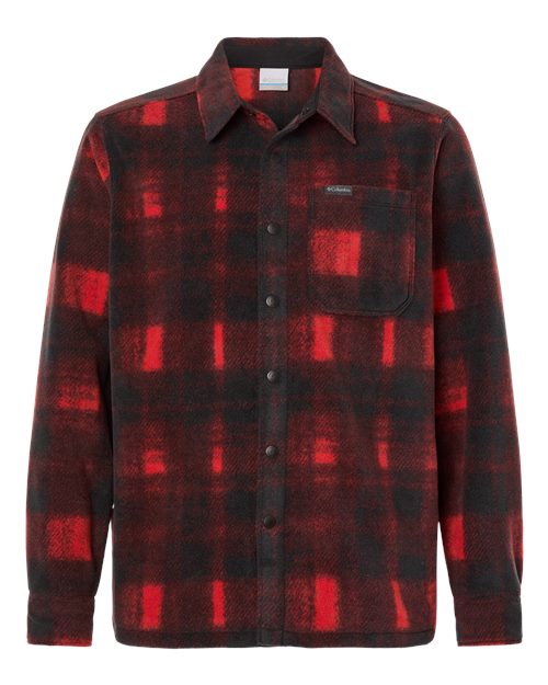 Men's Steens Mountain™ Printed Shirt Jacket II - Sail Red Omblur