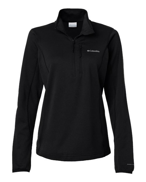 Women's Essential Hike™ Grid Fleece Half-Zip Pullover - Black