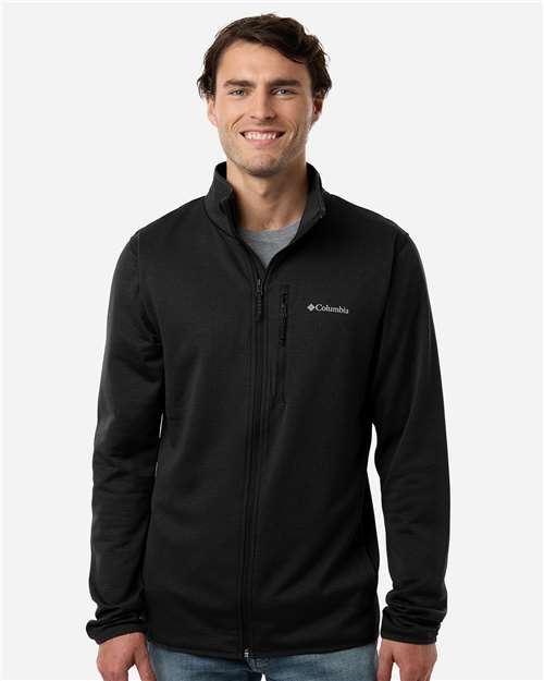 Men's Essential Hike™ Grid Fleece Full-Zip - Black