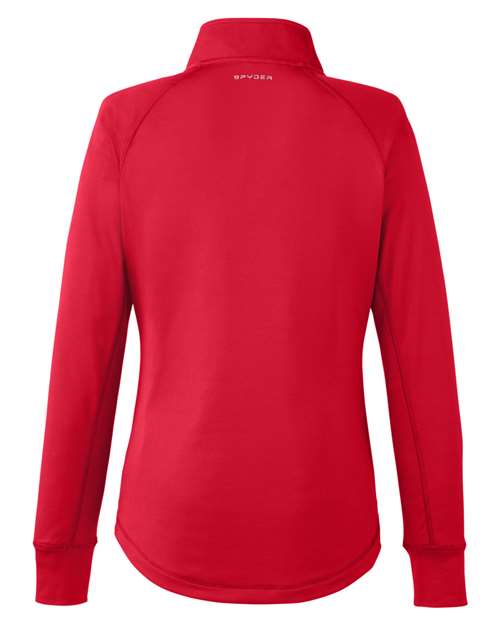 Women's Freestyle Half-Zip Pullover - Red