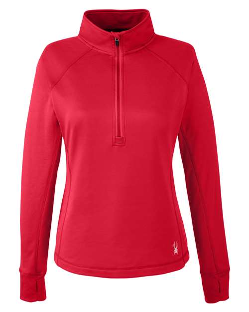 Women's Freestyle Half-Zip Pullover - Red