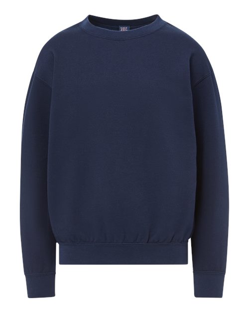 Youth Buddy Crewneck Sweatshirt - Navy